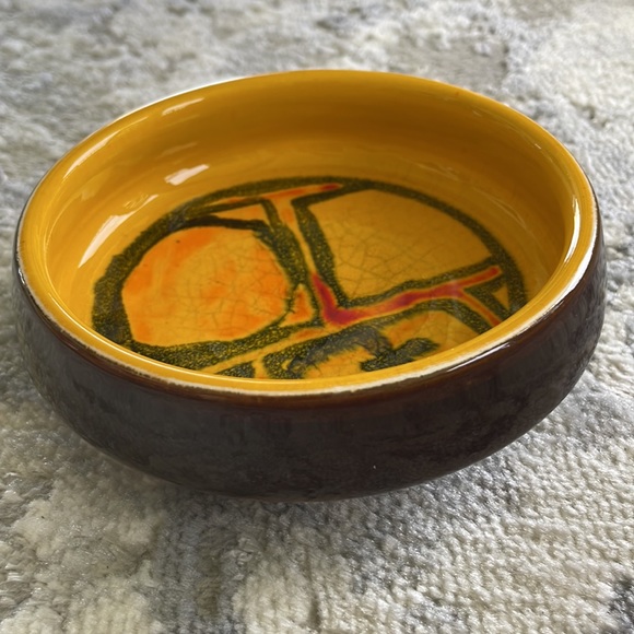 Vintage Poole Pottery MCM dish - Picture 2 of 5